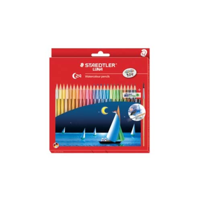 Staedtler Watercolour Pencils 24 Colour (L)