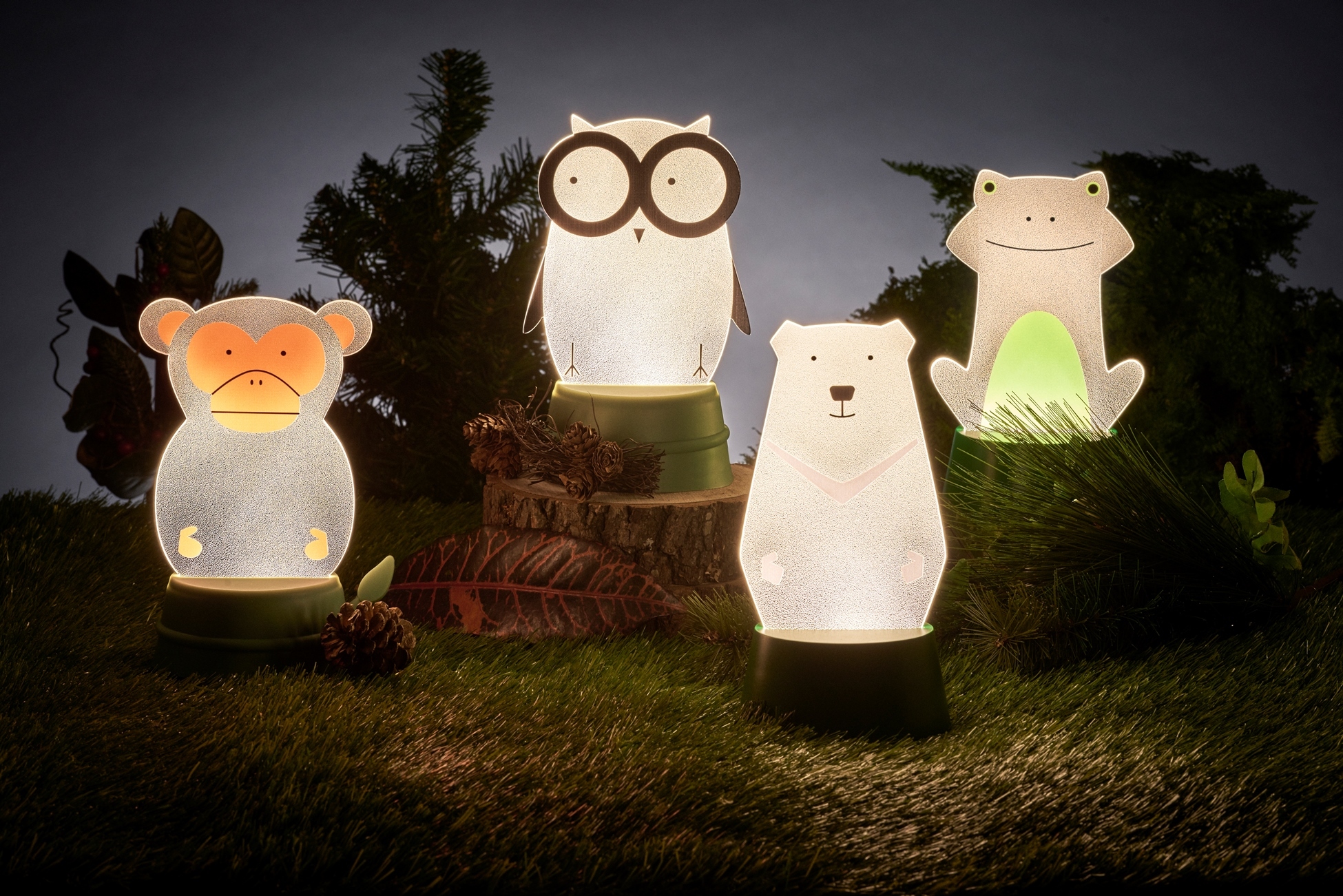 台灣 Xcellent｜Party Light 派對時光情境燈 台灣黑熊