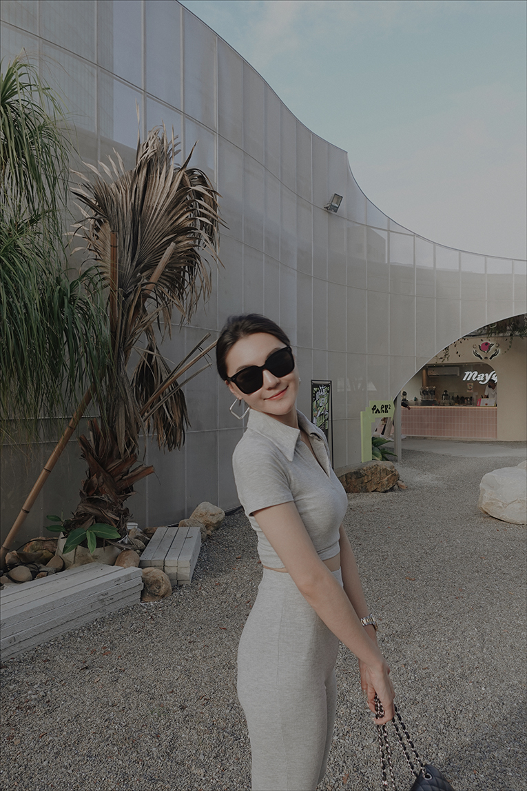 開襟Polo短袖喇叭套裝*2色