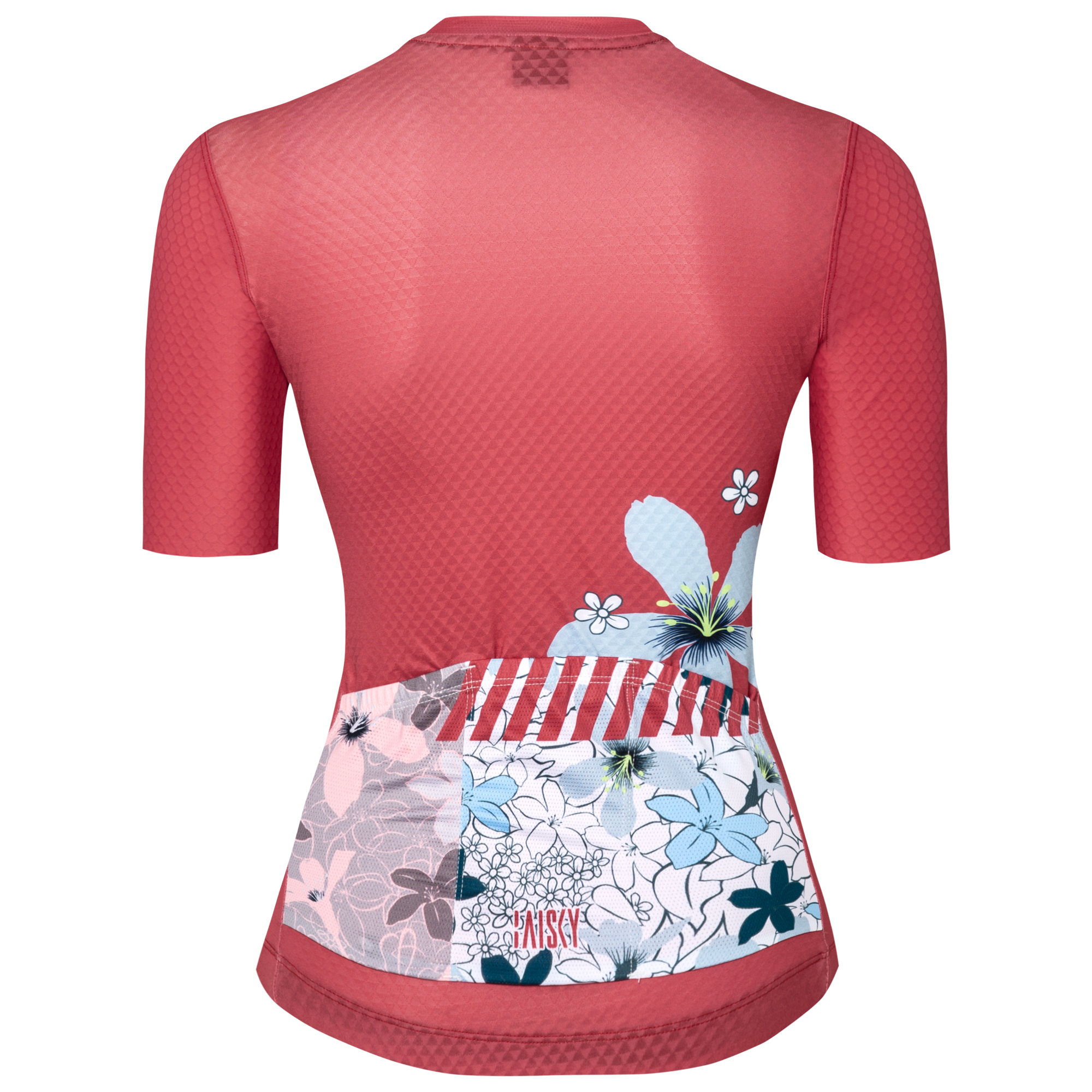 女款空力短車衣 油桐 粉