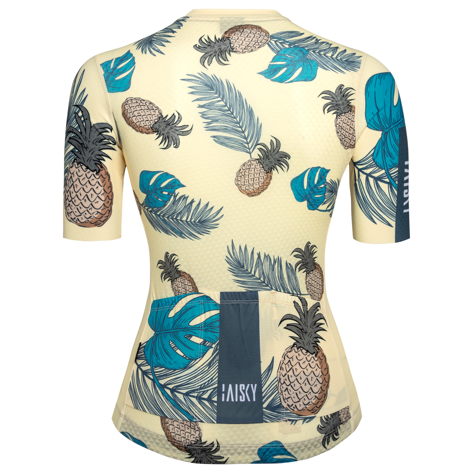 女款空力短車衣 旺來 黃