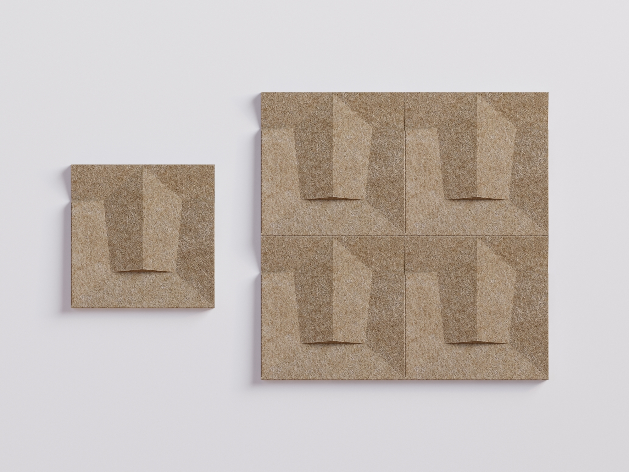 3D Wall Panel - Pentagon