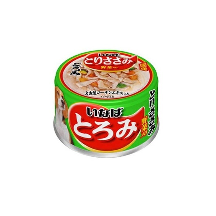 CIAO 狗罐頭 雞肉+野菜 80g D-70【原箱24 罐】