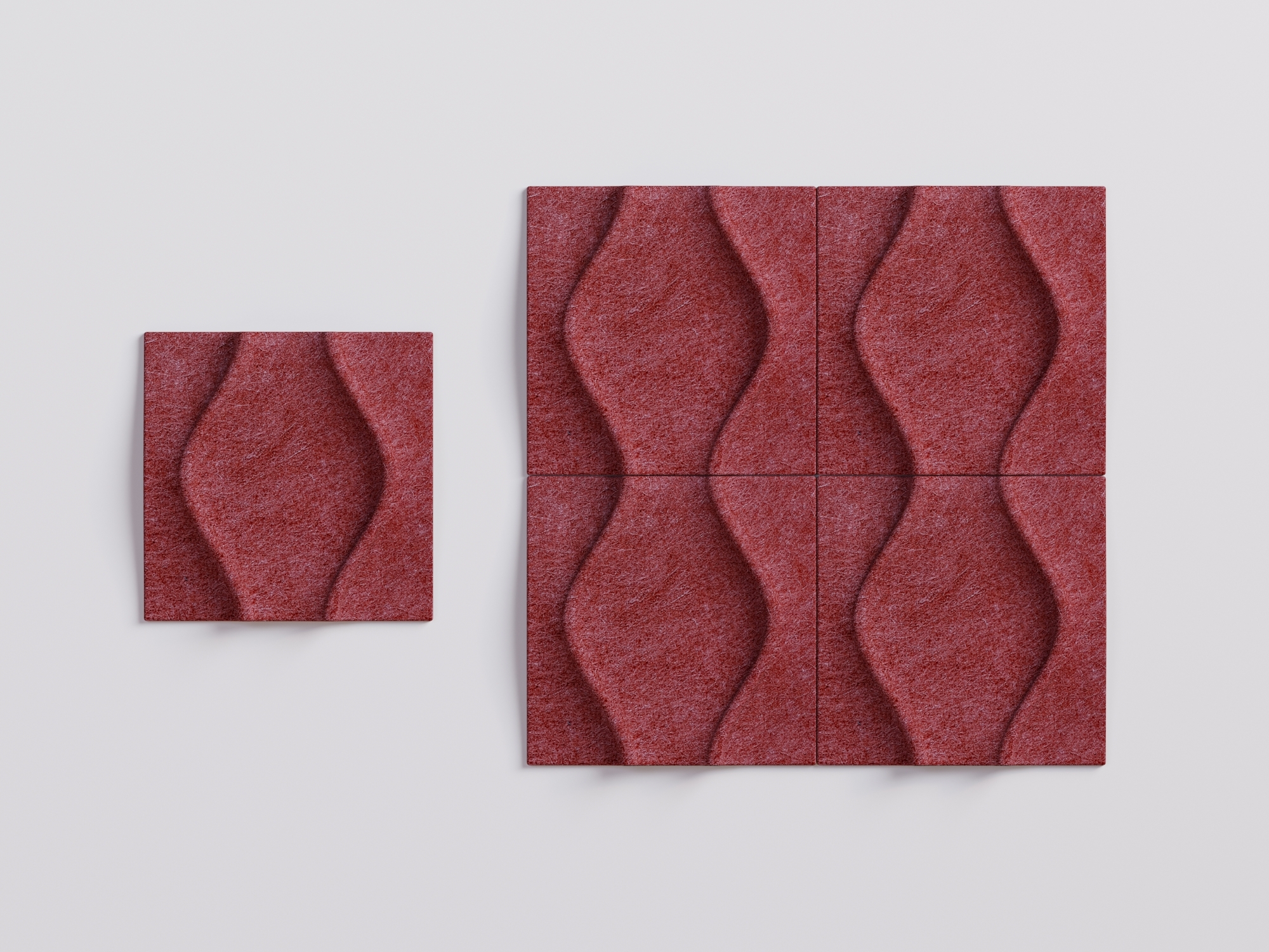 3D Wall Panel - Broad Wave Design