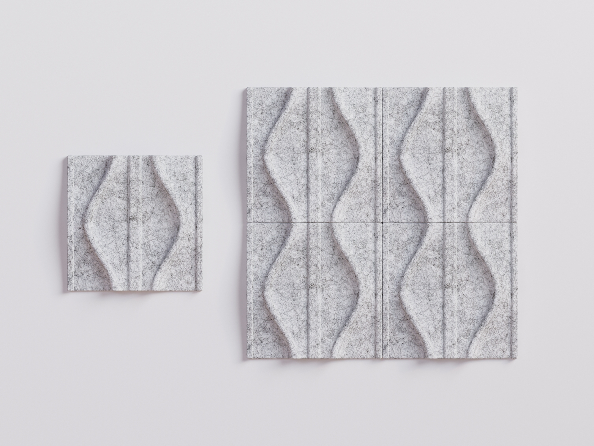 3D Wall Panel - Wave Design