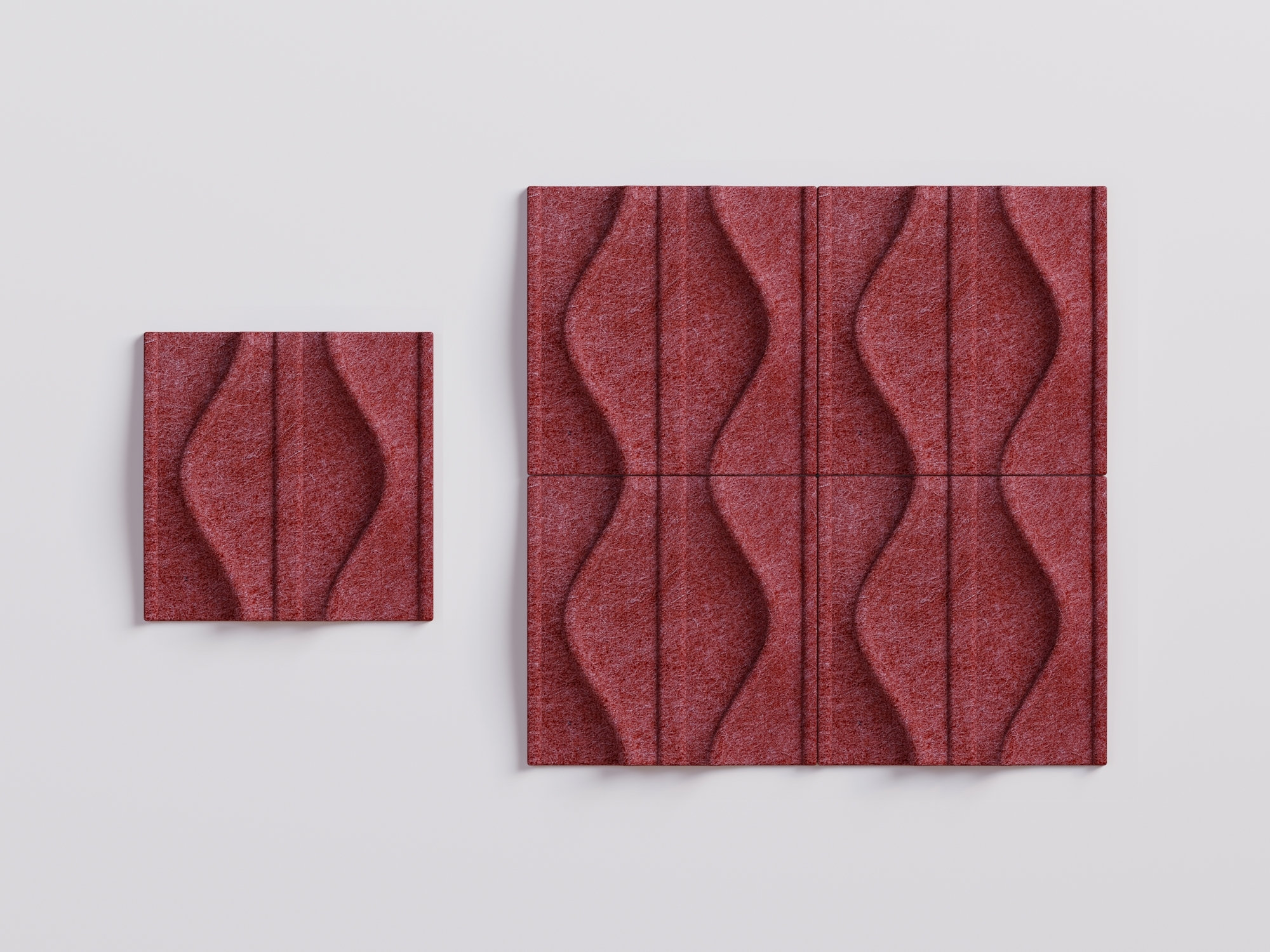 3D Wall Panel - Wave Design