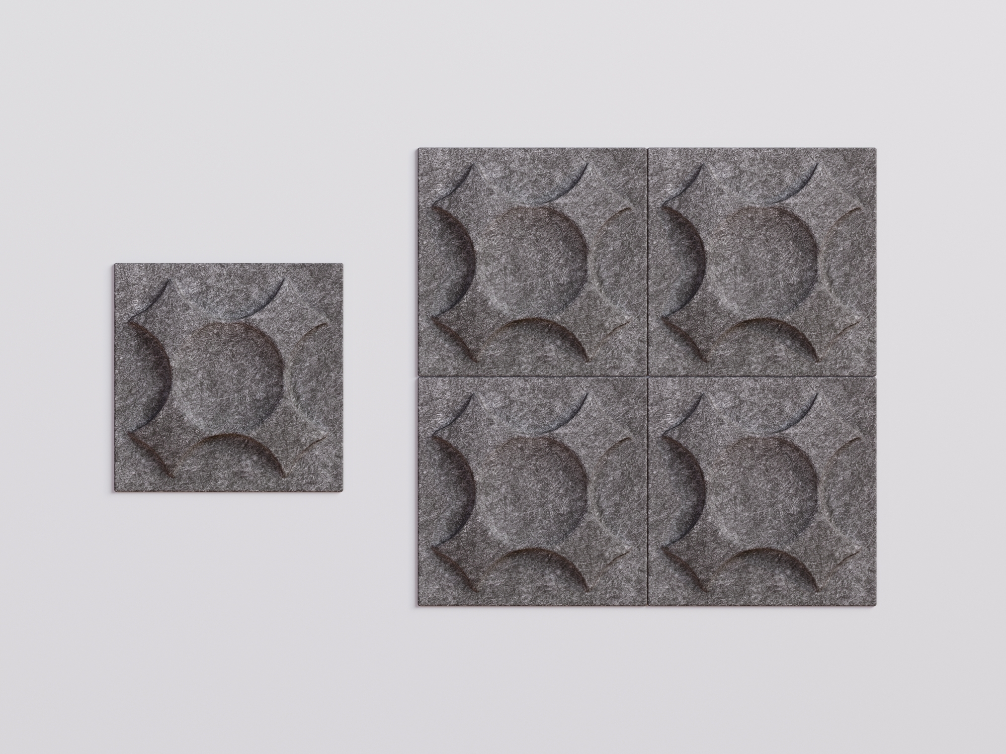 3D Wall Panel - Ninja Star Pattern