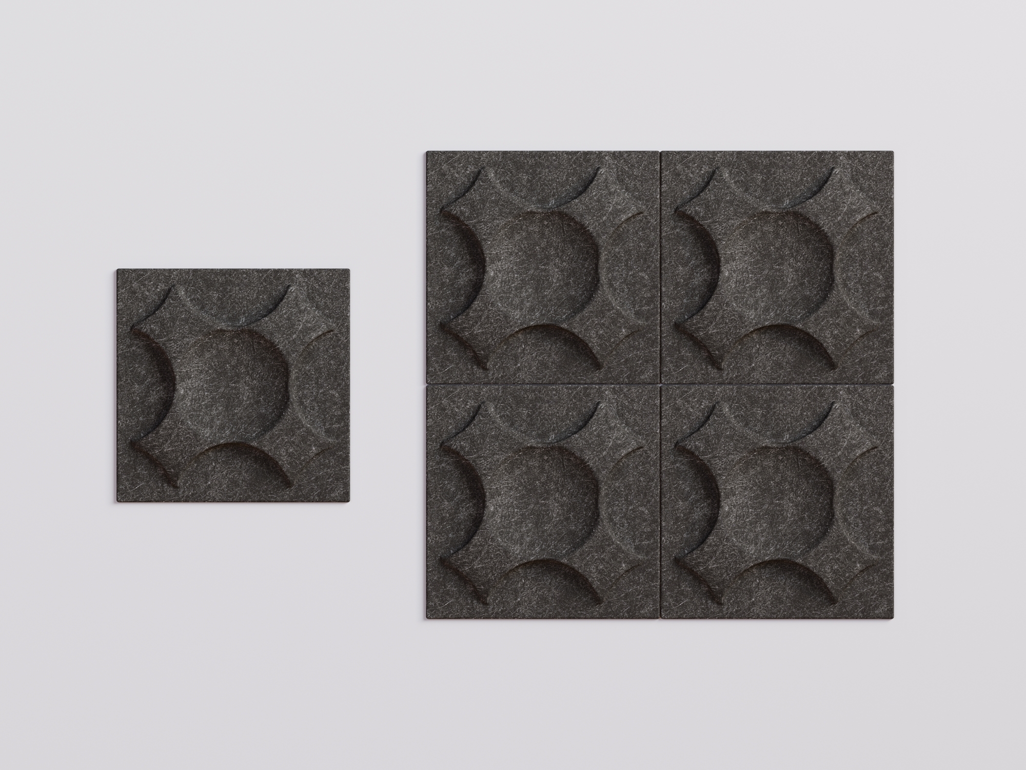 3D Wall Panel - Ninja Star Pattern