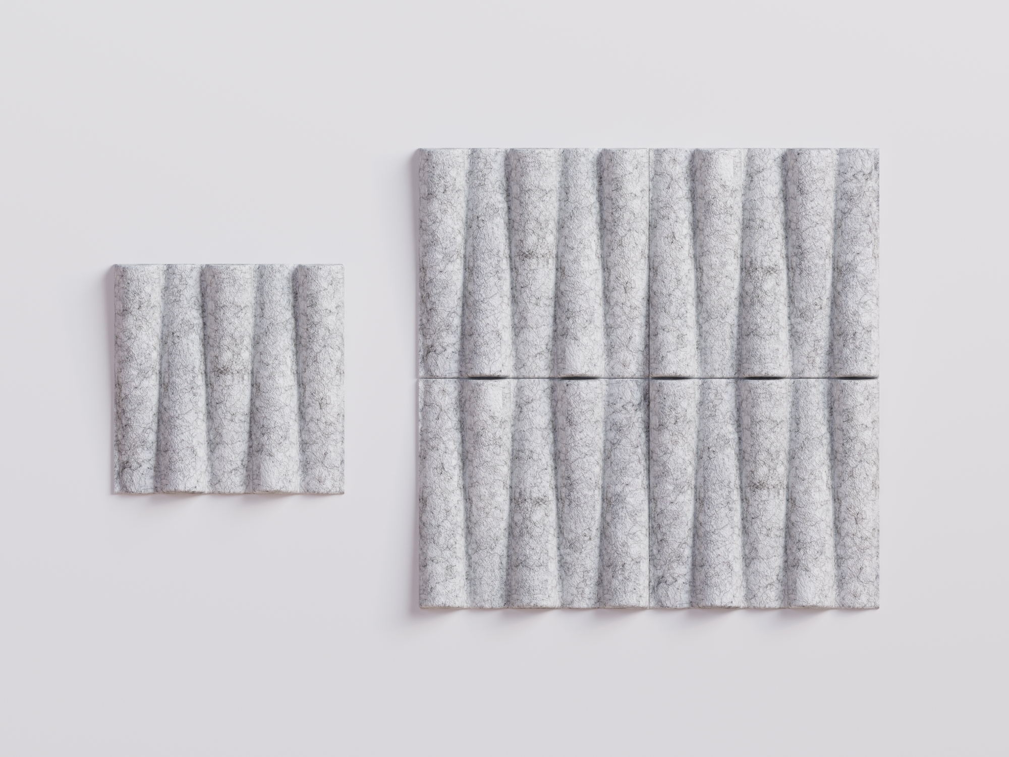 3D Wall Panel - Bamboo Design