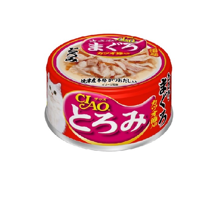 CIAO 貓罐頭 吞拿魚 80g A-42【原箱24 罐】