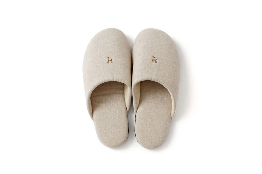 中川政七商店 - 24.5cm鹿媽媽室內拖鞋 / 原色