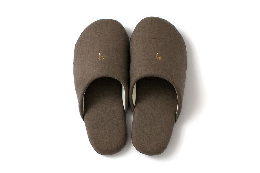 中川政七商店 - 27.5cm鹿爸爸 室內拖鞋 / 墨