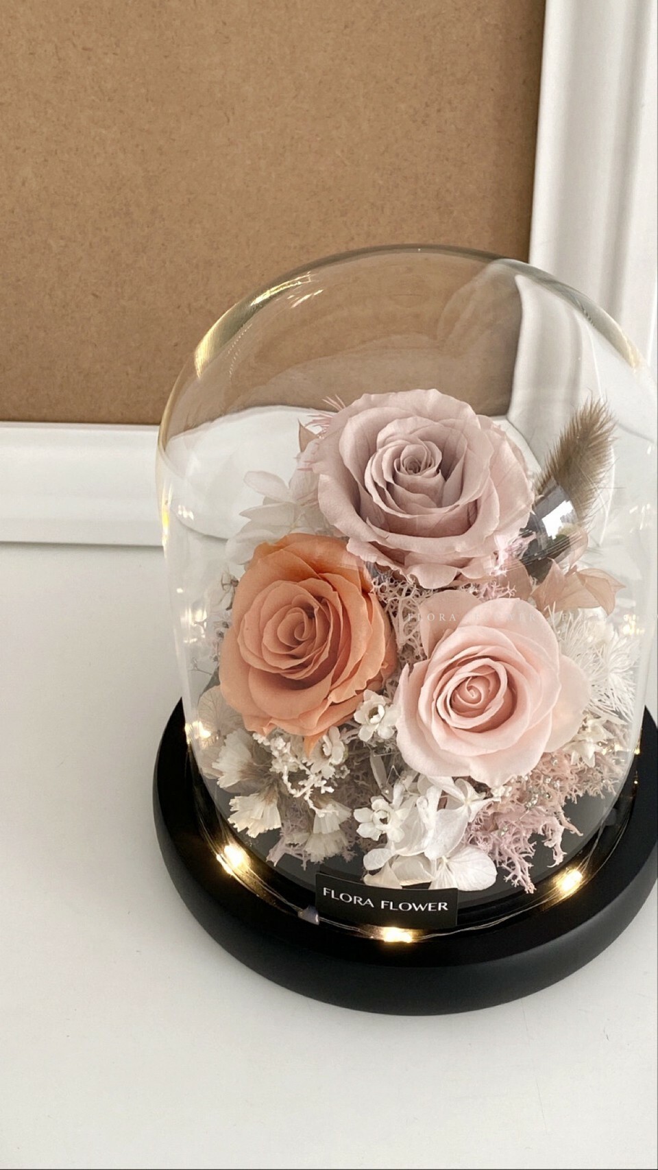 永生花夜燈-夏日暖陽