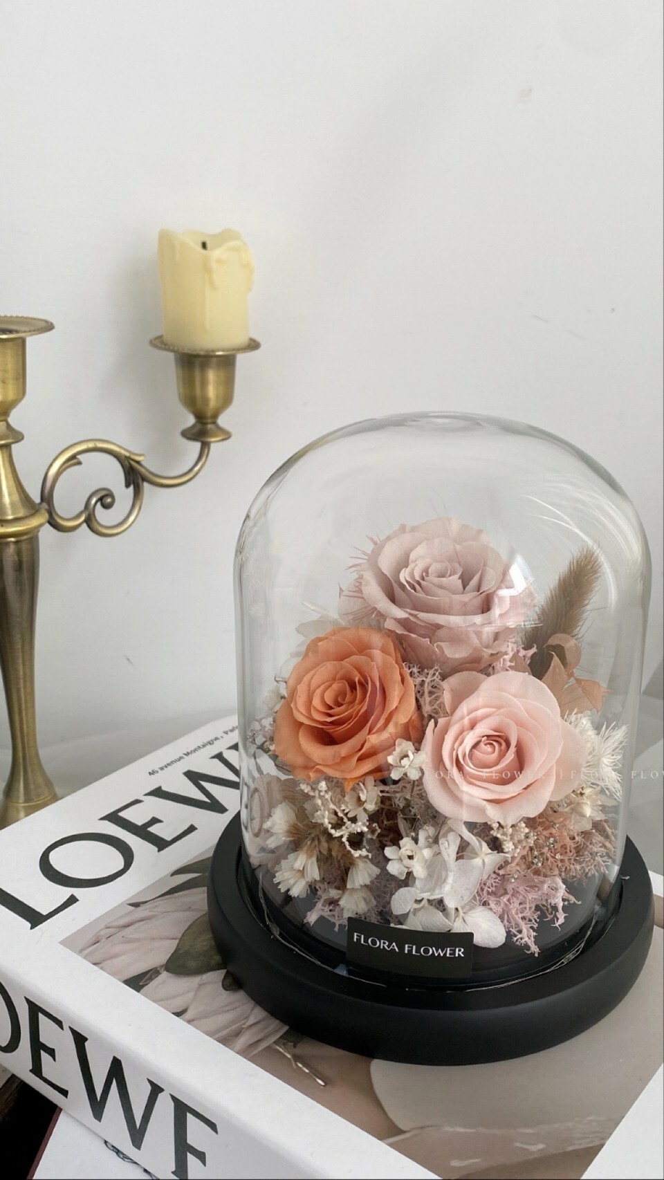 永生花夜燈-夏日暖陽