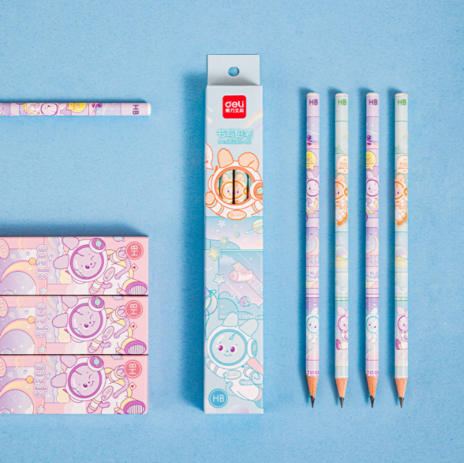 得力HB 兔仔書寫鉛筆 58209