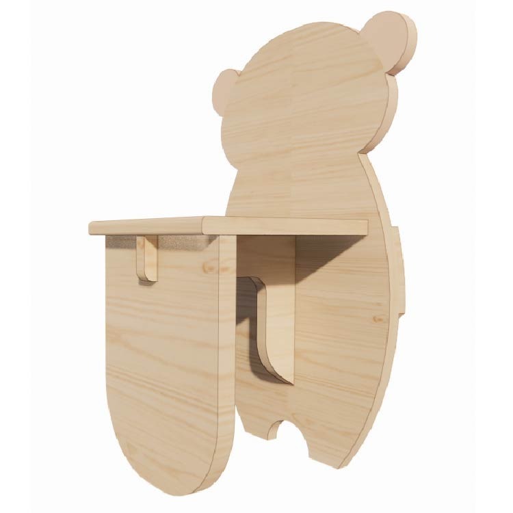 Children's Modular Animal Chairs - The Panda