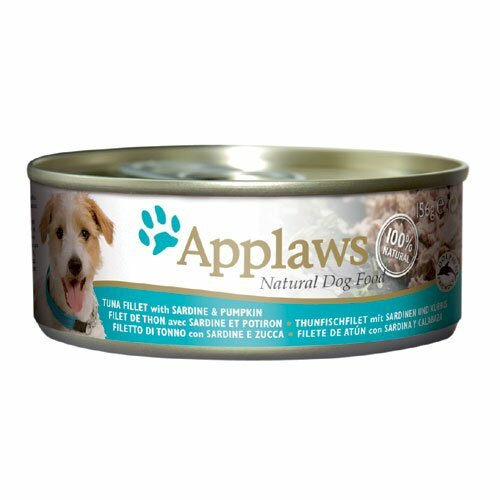 APPLAWS狗肉絲湯罐 – 吞拿魚, 沙丁魚, 南瓜156G