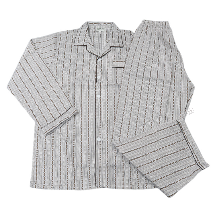 Long Bao: 男裝的確涼睡衣套裝 (M-XL碼)