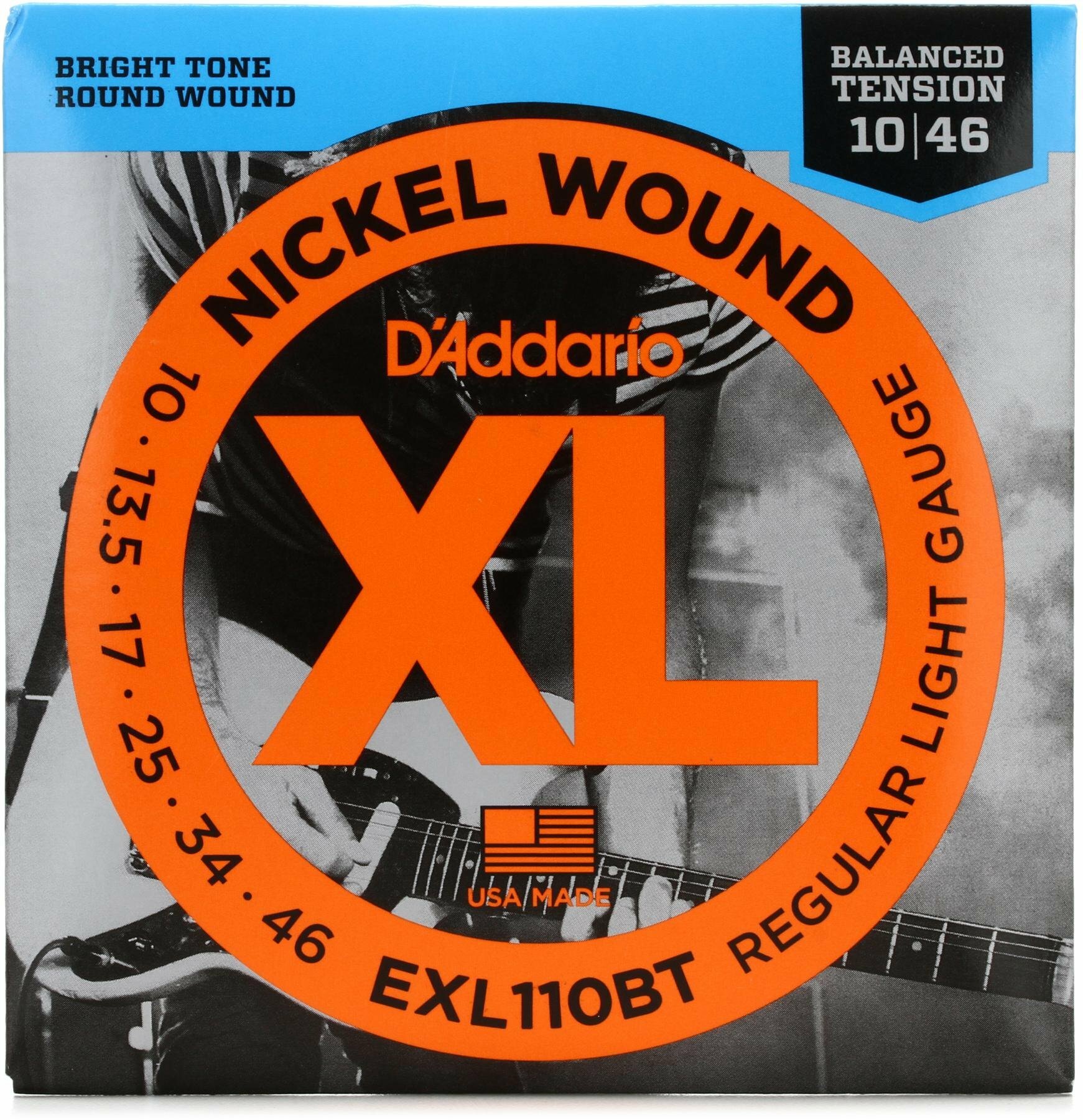 D Addario EXL110BT Balanced Tension 10-46 張力平衡 電吉他弦