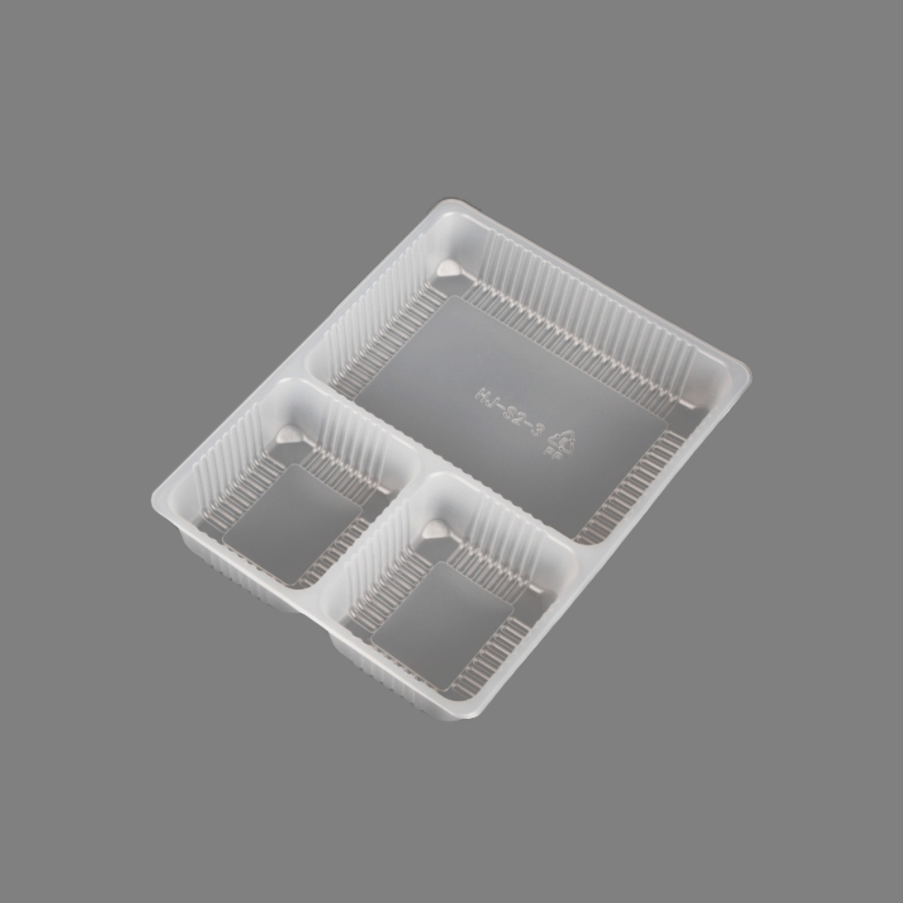 方形餐盒分隔內襯 三分格