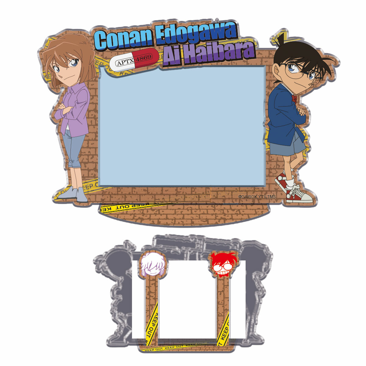 柯南-壓克力場景組-柯哀同框