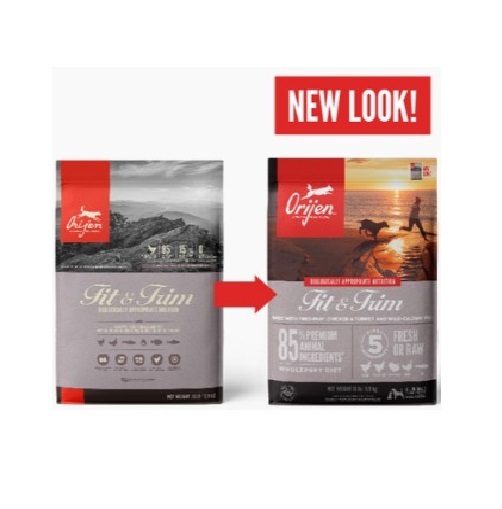 Orijen 渴望 - 健美狗(全犬減肥糧) 2kg / 6kg /11.4kg
