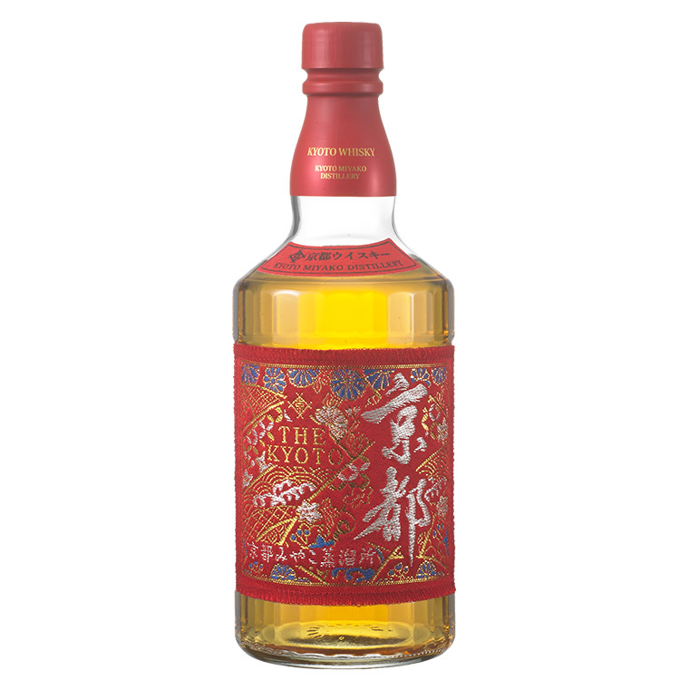 日本京都威士忌- 西陣織赤帶 700ml