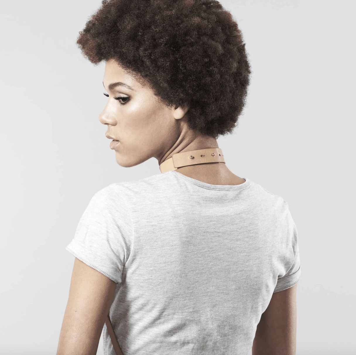 Bijoux Indiscrets MAZE H型束縛皮帶 啡色