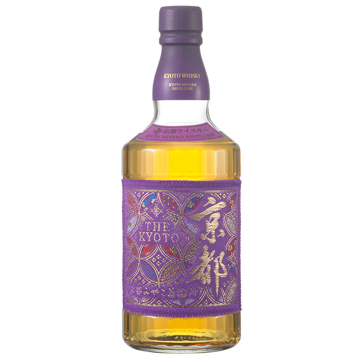 日本京都純麥威士忌- 西陣織紫帶 700ml