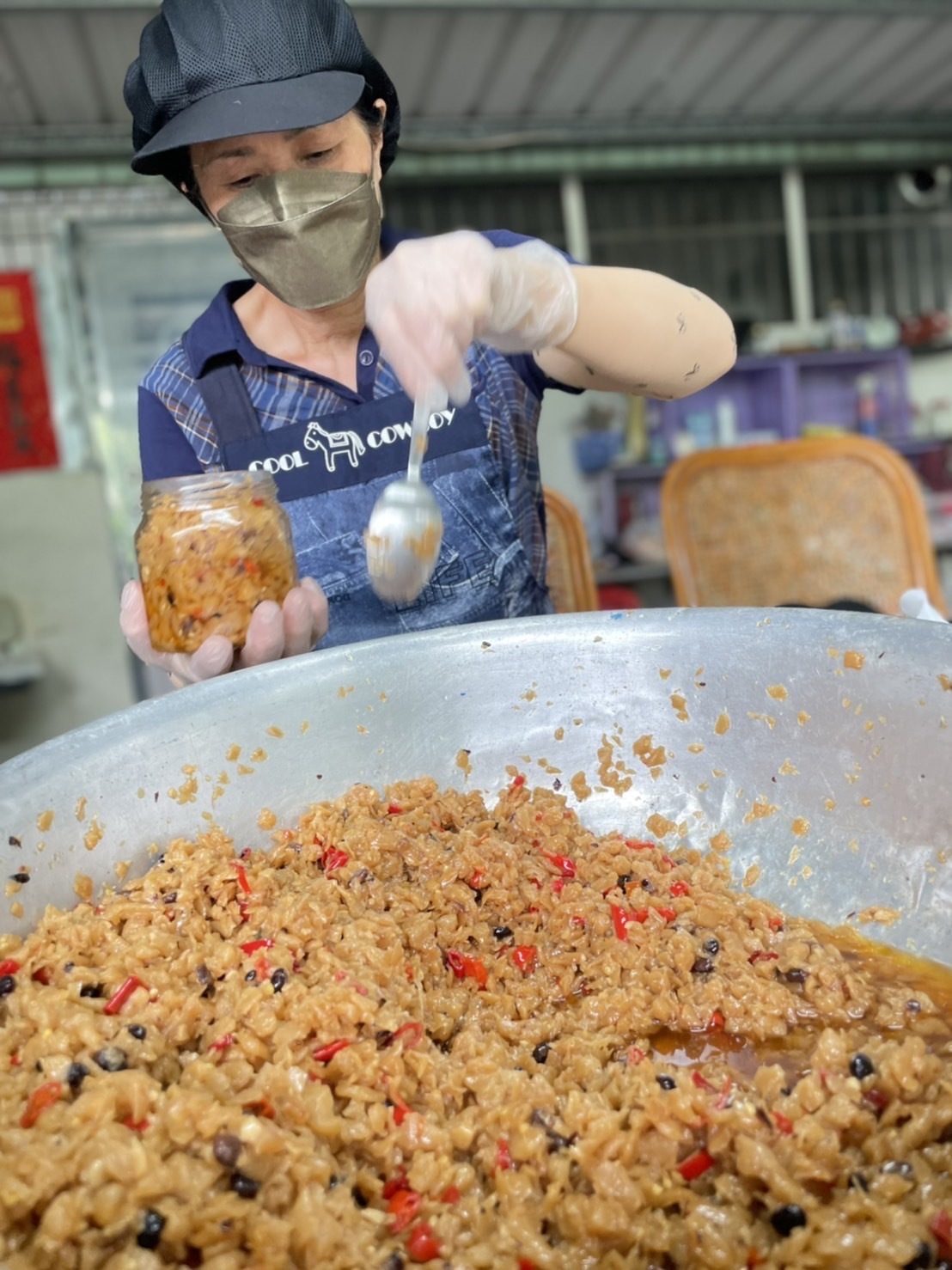 莎媽古早味手工菜脯