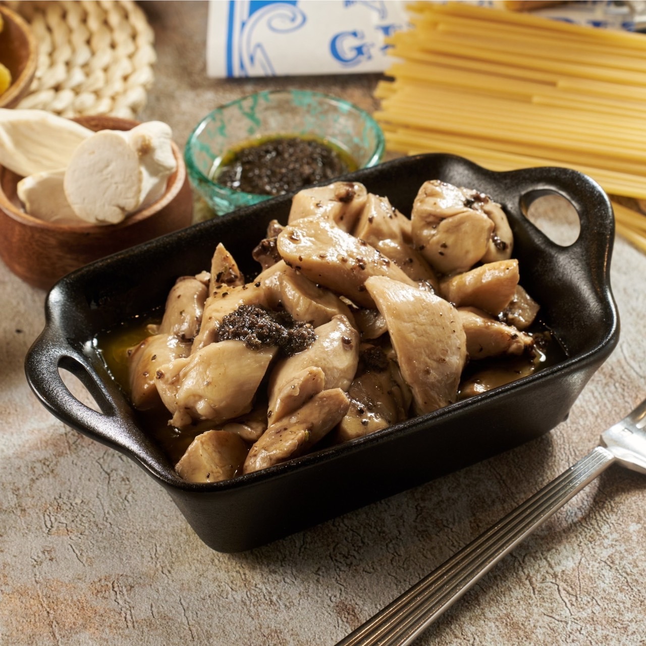 黑松露油漬菇《冷凍》