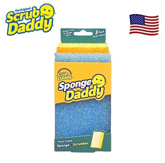 Scrub Daddy 美國魔術老爹立潔去汙泡棉(3入)