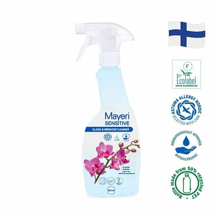 Mayeri 低敏速淨玻璃清潔噴霧500ml