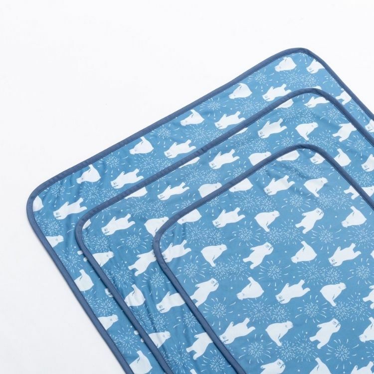 京都花園 - 清涼熊煙花涼感薄毯