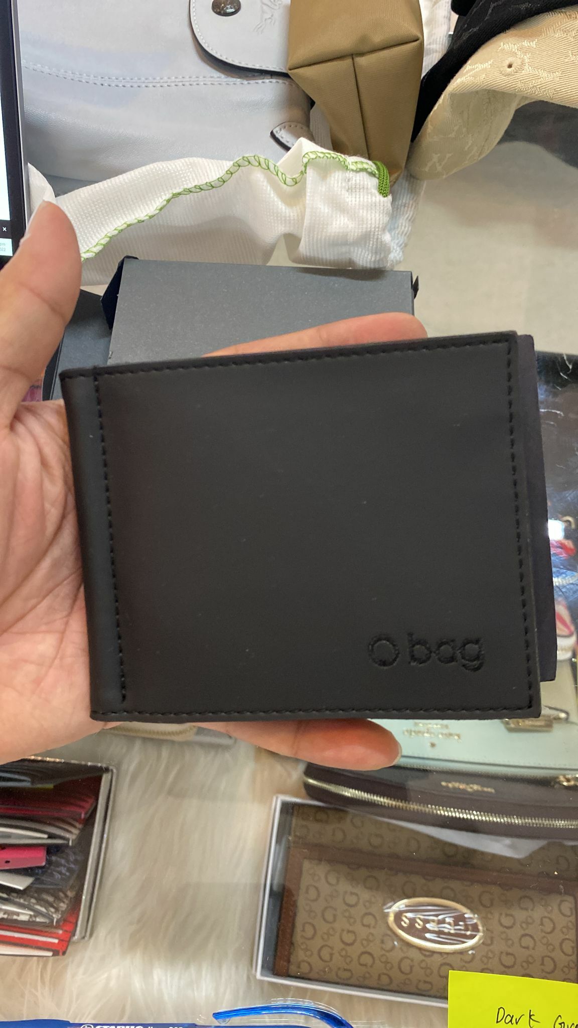 [S] O BAG WALLET, DARK GREY, EOB161[FINAL SALE] (SOB14)