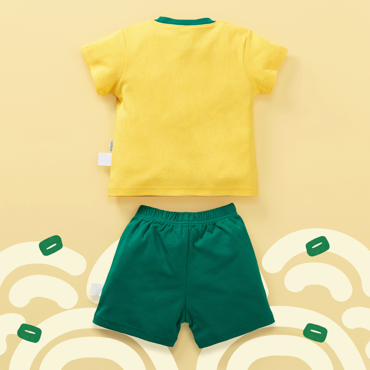 OMYMONSTER 清湯 乖仔懶肉 短袖套裝