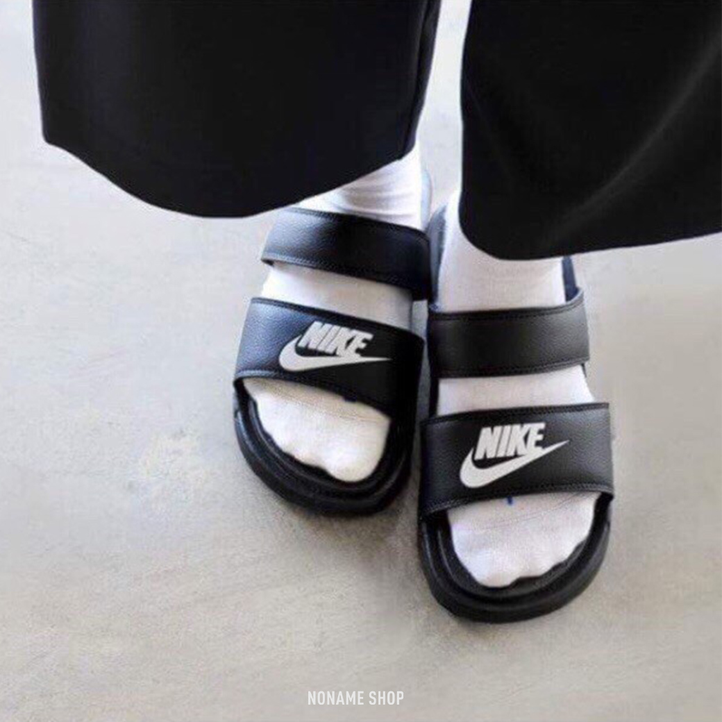💥出清特價💥 NIKE Benassi Dou Ultra 字勾 Logo 雙槓 拖鞋 涼鞋 拖鞋