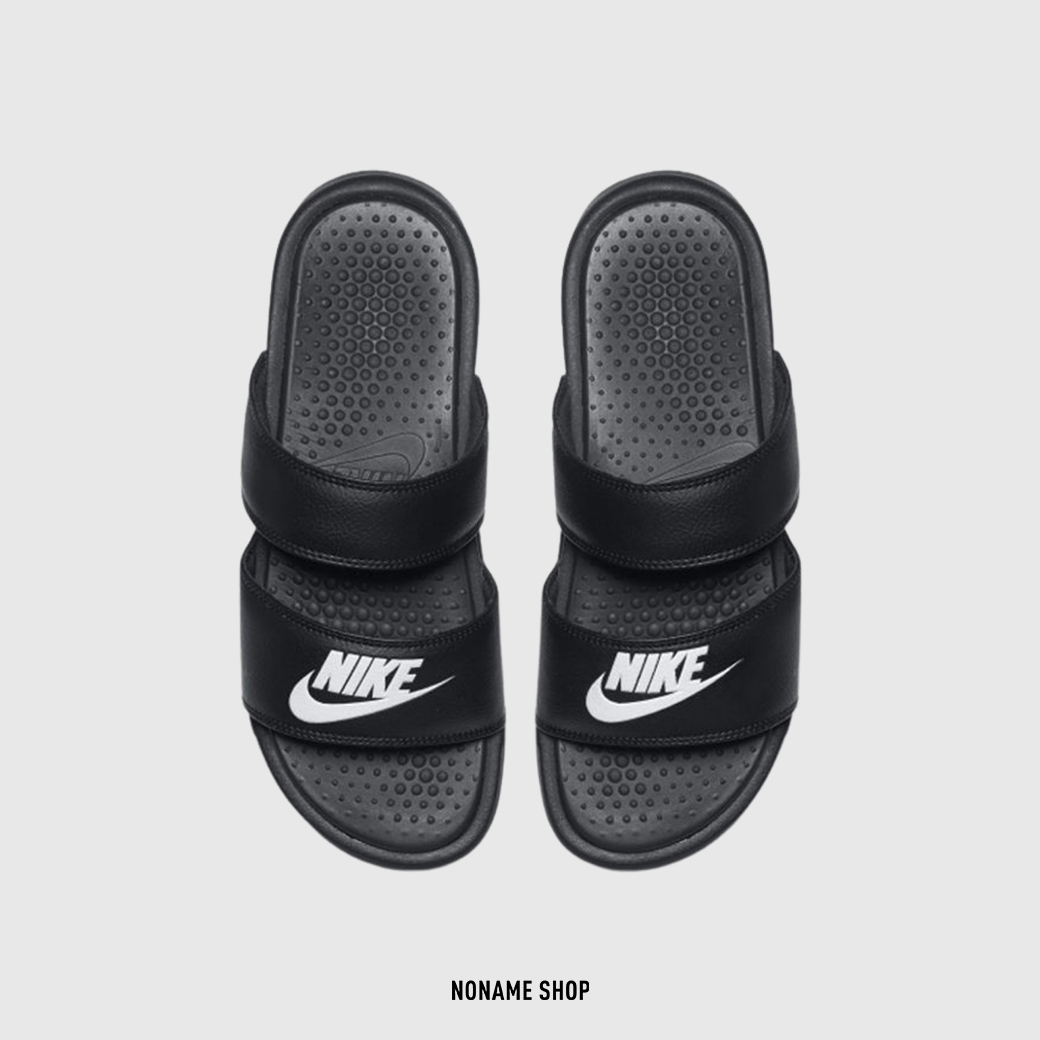 💥出清特價💥 NIKE Benassi Dou Ultra 字勾 Logo 雙槓 拖鞋 涼鞋 拖鞋
