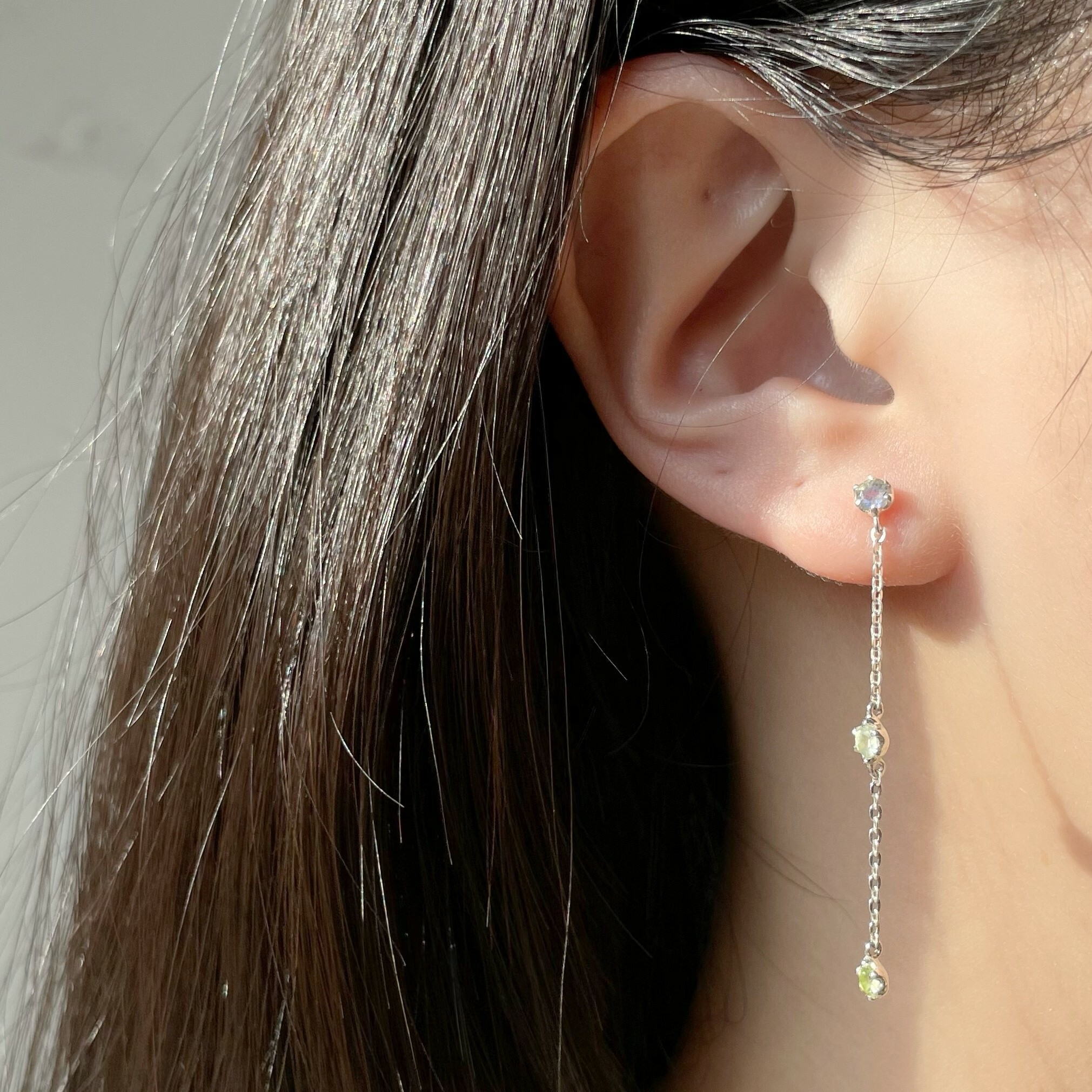 Garden綠色系耳鏈