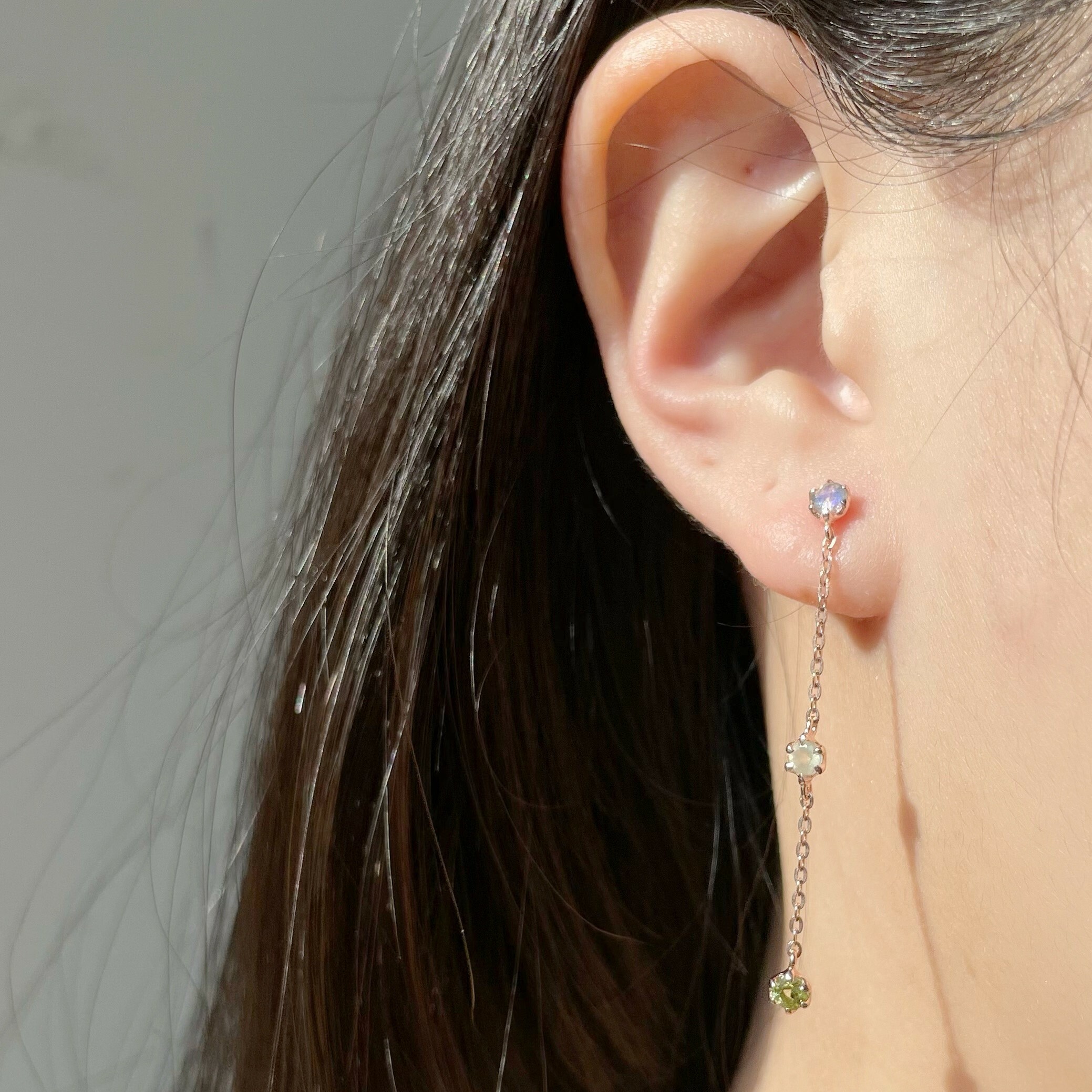 Garden綠色系耳鏈