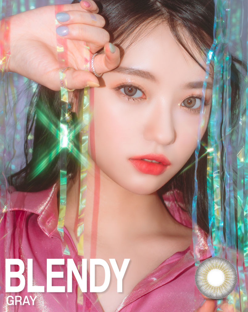 LensVery Blendy 季拋彩妝隱形眼鏡｜每盒1片(Gray )