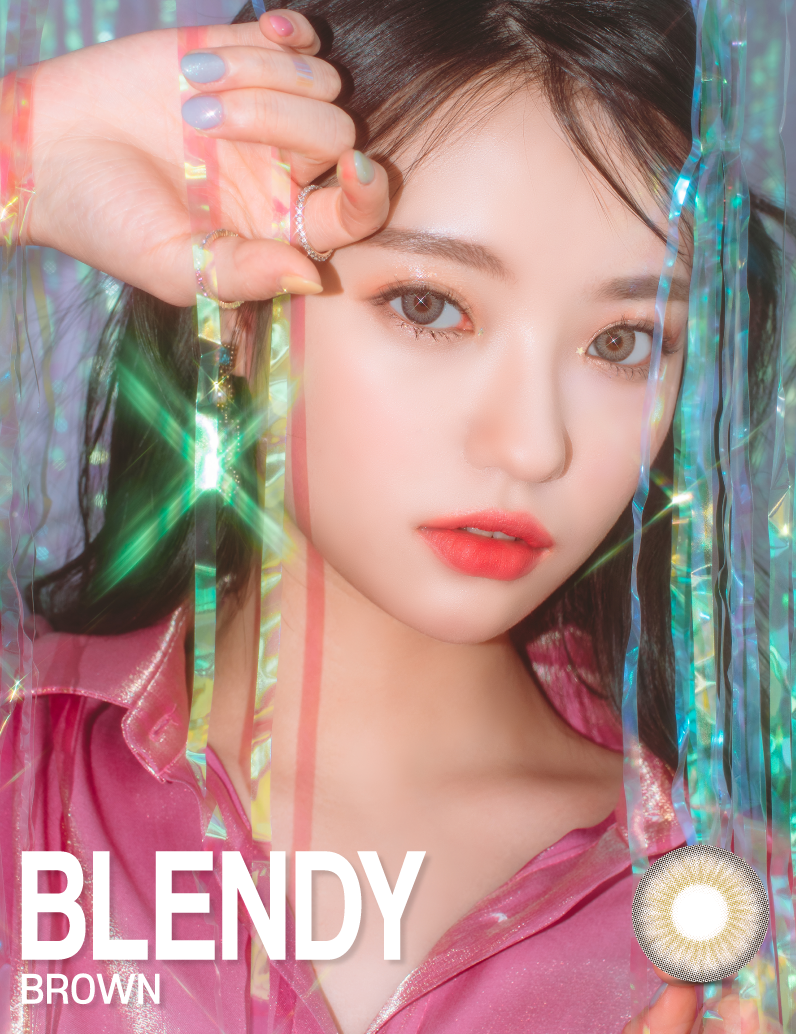 LensVery Blendy 季拋彩妝隱形眼鏡｜每盒1片 (Brown)