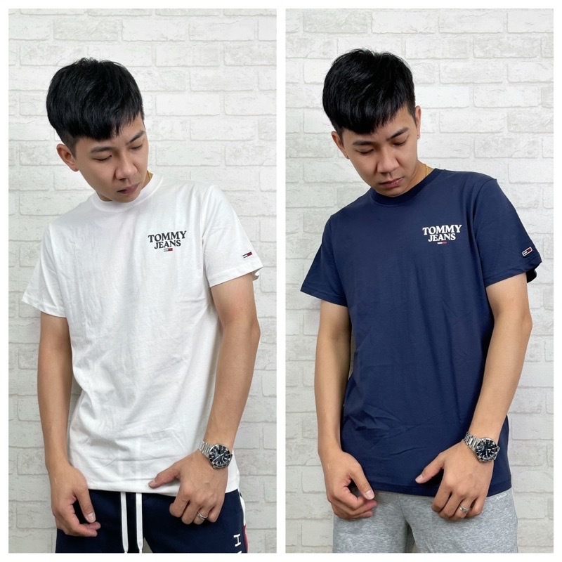 Tommy Jeans 左胸字母 短袖 T恤 短T