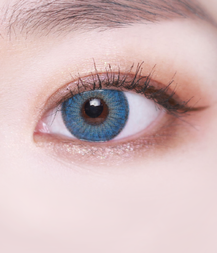 LensVery Blendy 季拋彩妝隱形眼鏡｜每盒1片 (Blue)