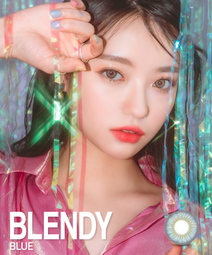 LensVery Blendy 季拋彩妝隱形眼鏡｜每盒1片 (Blue)