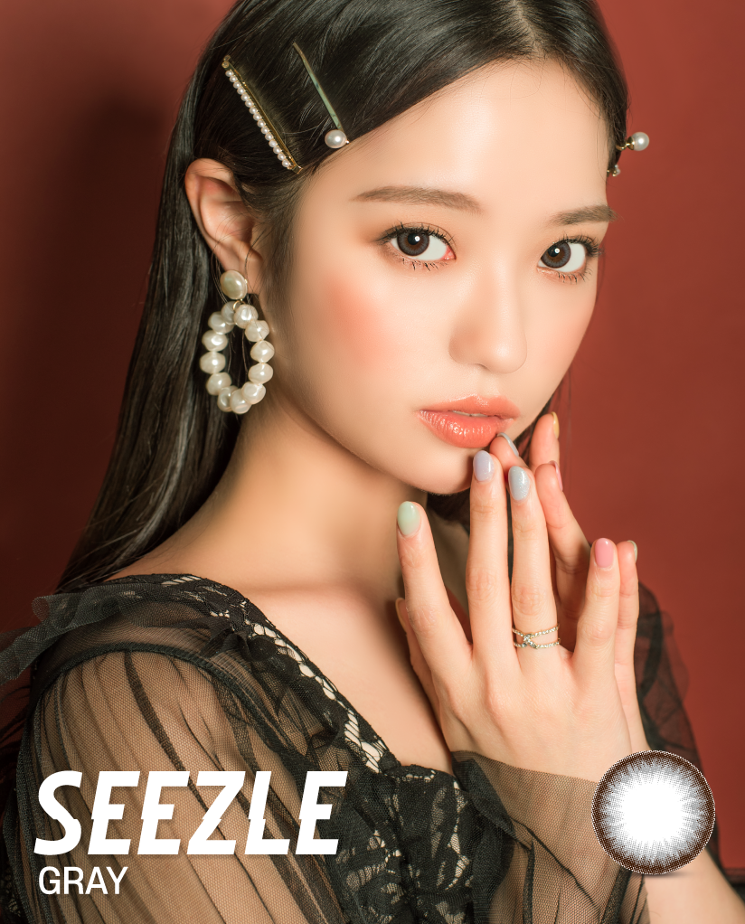 LensVery Seezle 季拋彩妝隱形眼鏡｜每盒1片 (Gray)