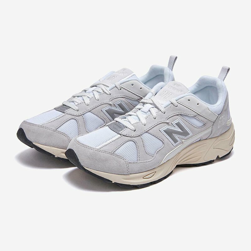 少有補貨｜NEW BALANCE 878 ( 白 灰 色 )