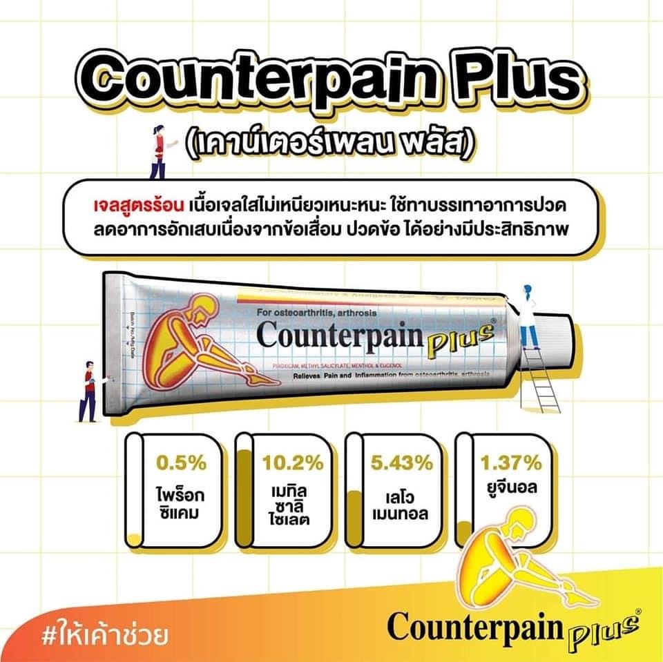 Counterpain 特效熱感酸痛膏