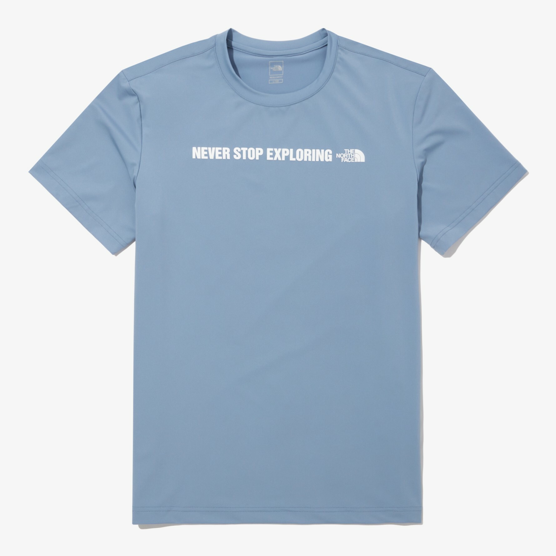 【吉米.tw】韓國代購 THE NORTH FACE MINUS TECH 涼感 運動 短袖 短T 藍 NT7UN44C