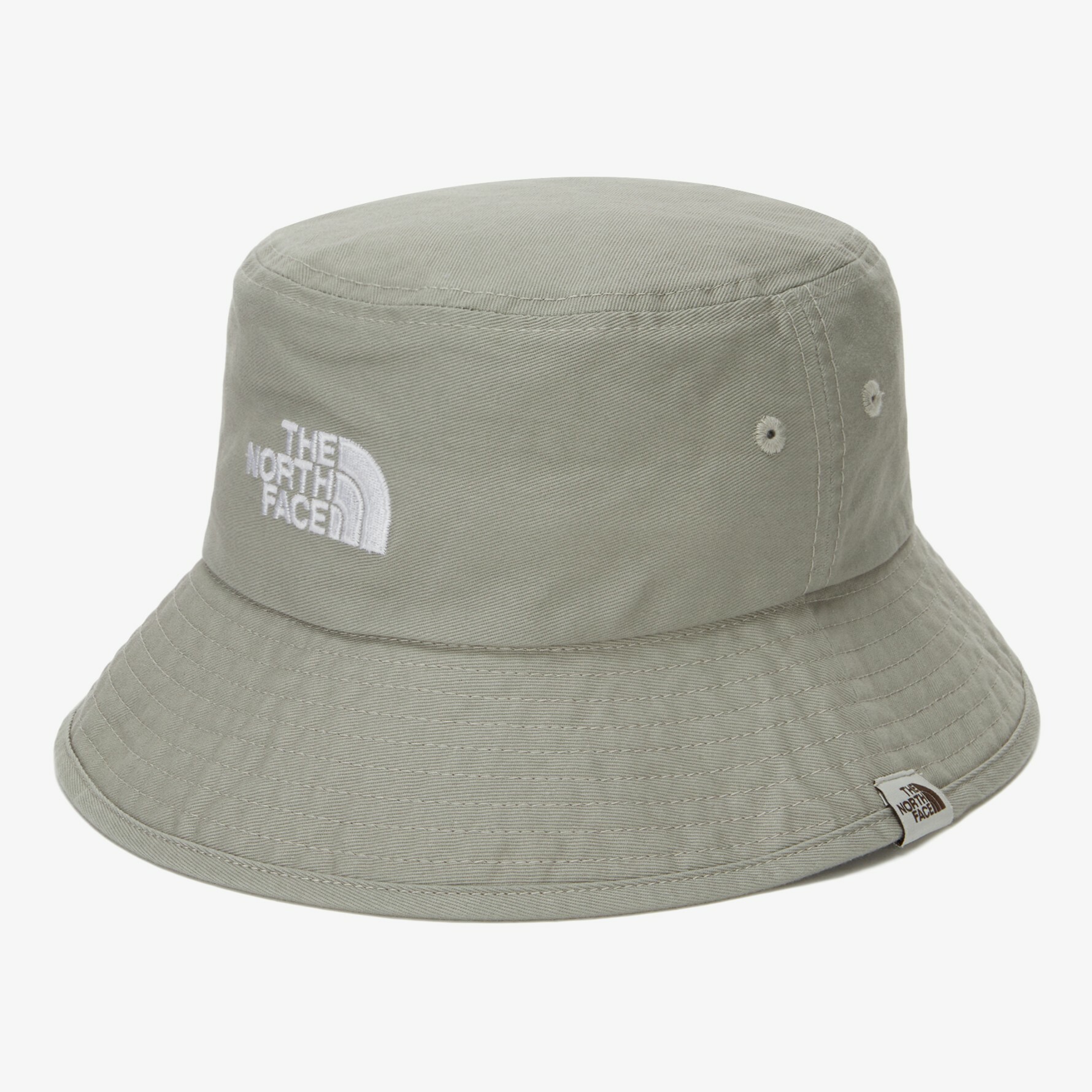 THE NORTH FACE 白標限定 LOGO 漁夫帽 卡其 淺綠 NE3HN01N